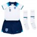 Billige England Marcus Rashford #11 Børnetøj Hjemmebanetrøje til baby VM 2022 Kortærmet (+ korte bukser)